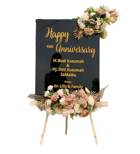 Papan Bunga Akrilik Lingsar